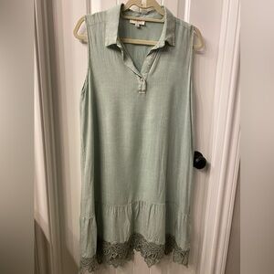 Umgee Women’s Dress in Mint; Size small